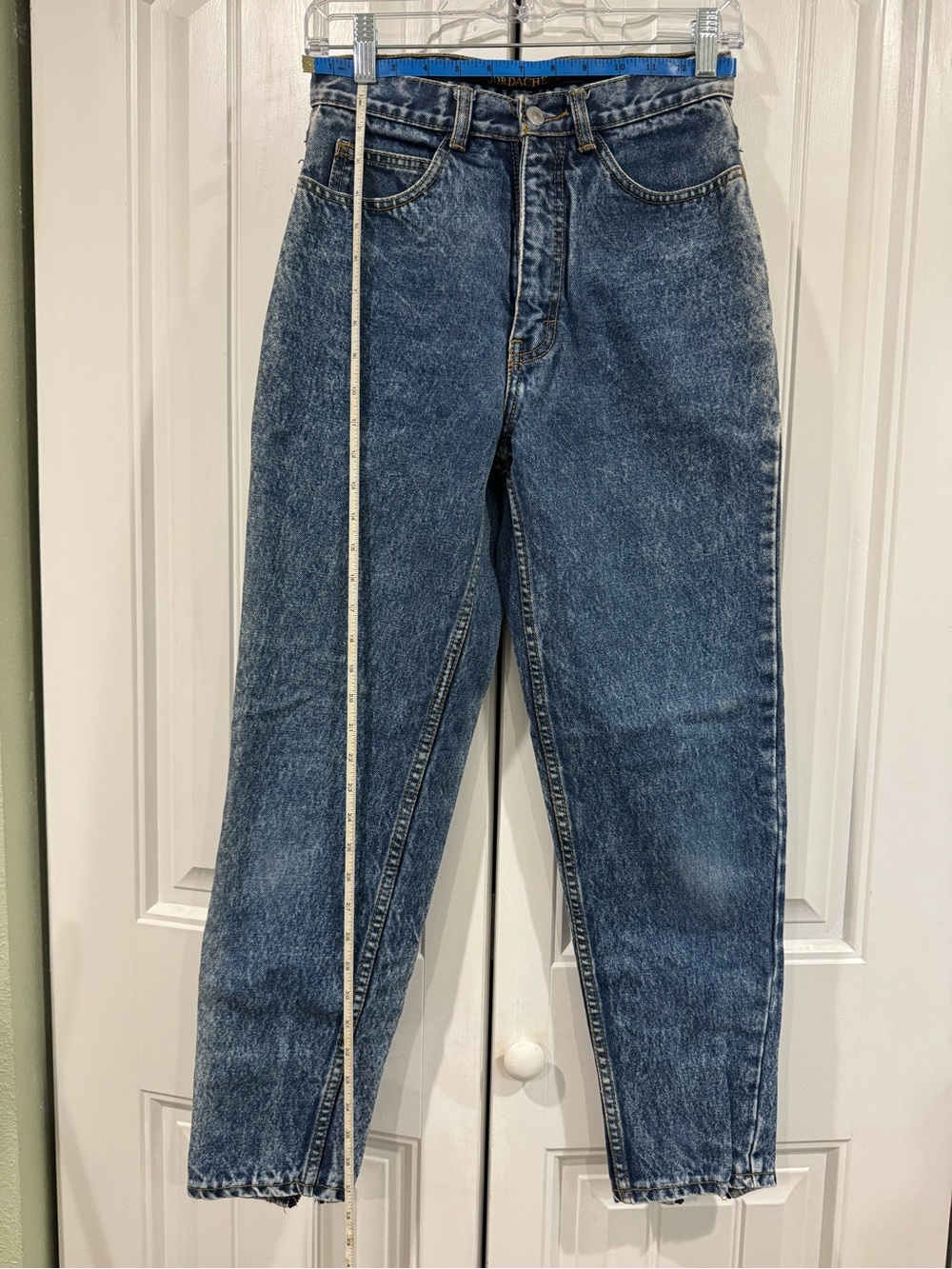 Women's High-Rise Blue Washed Jeans